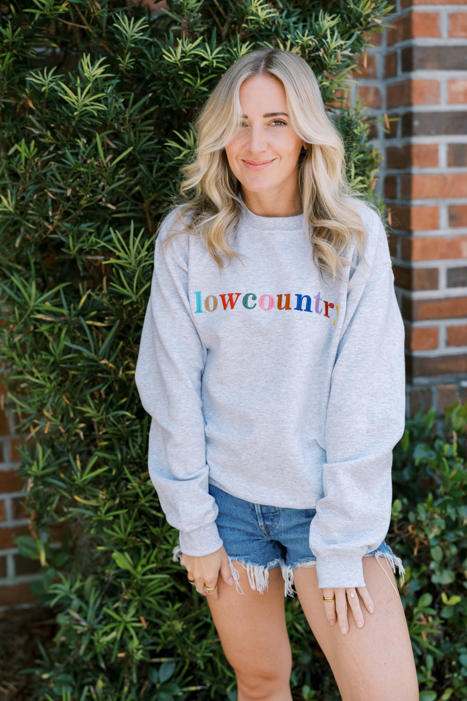Lowcountry Embroidered Crewneck