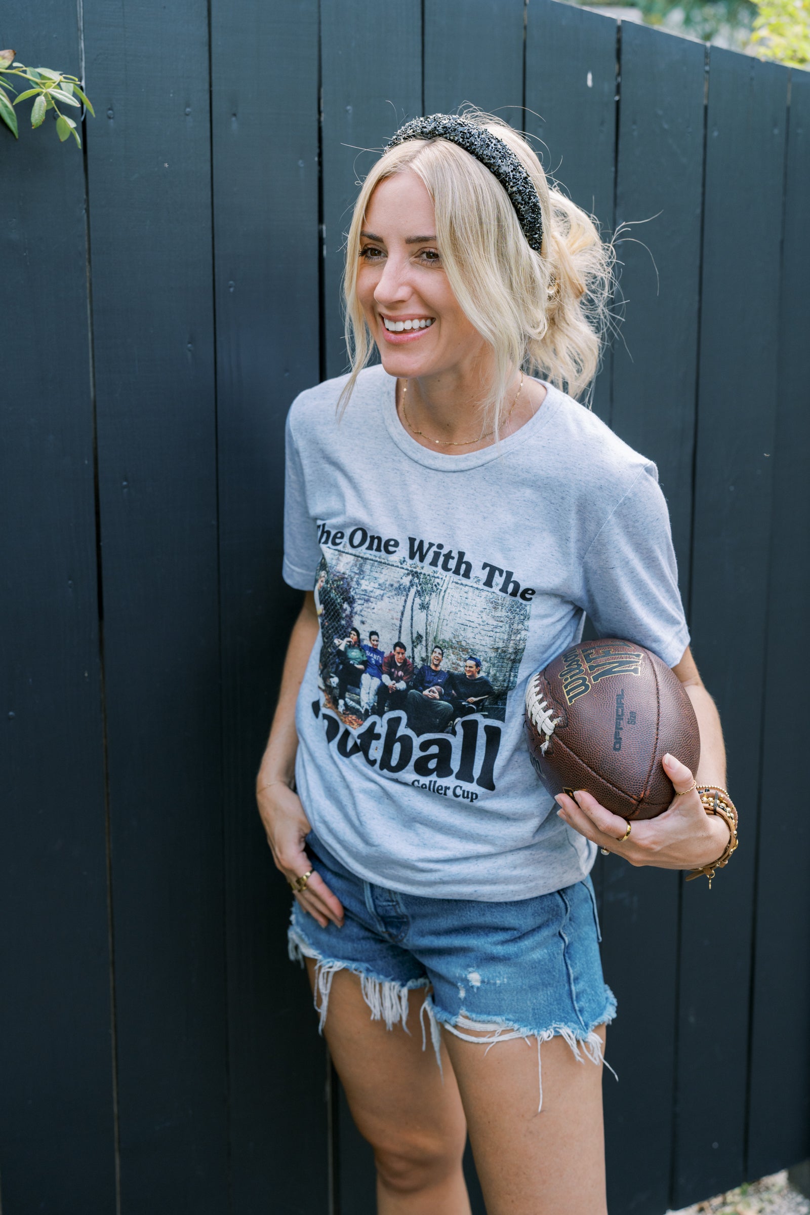 The One with the Football Tee