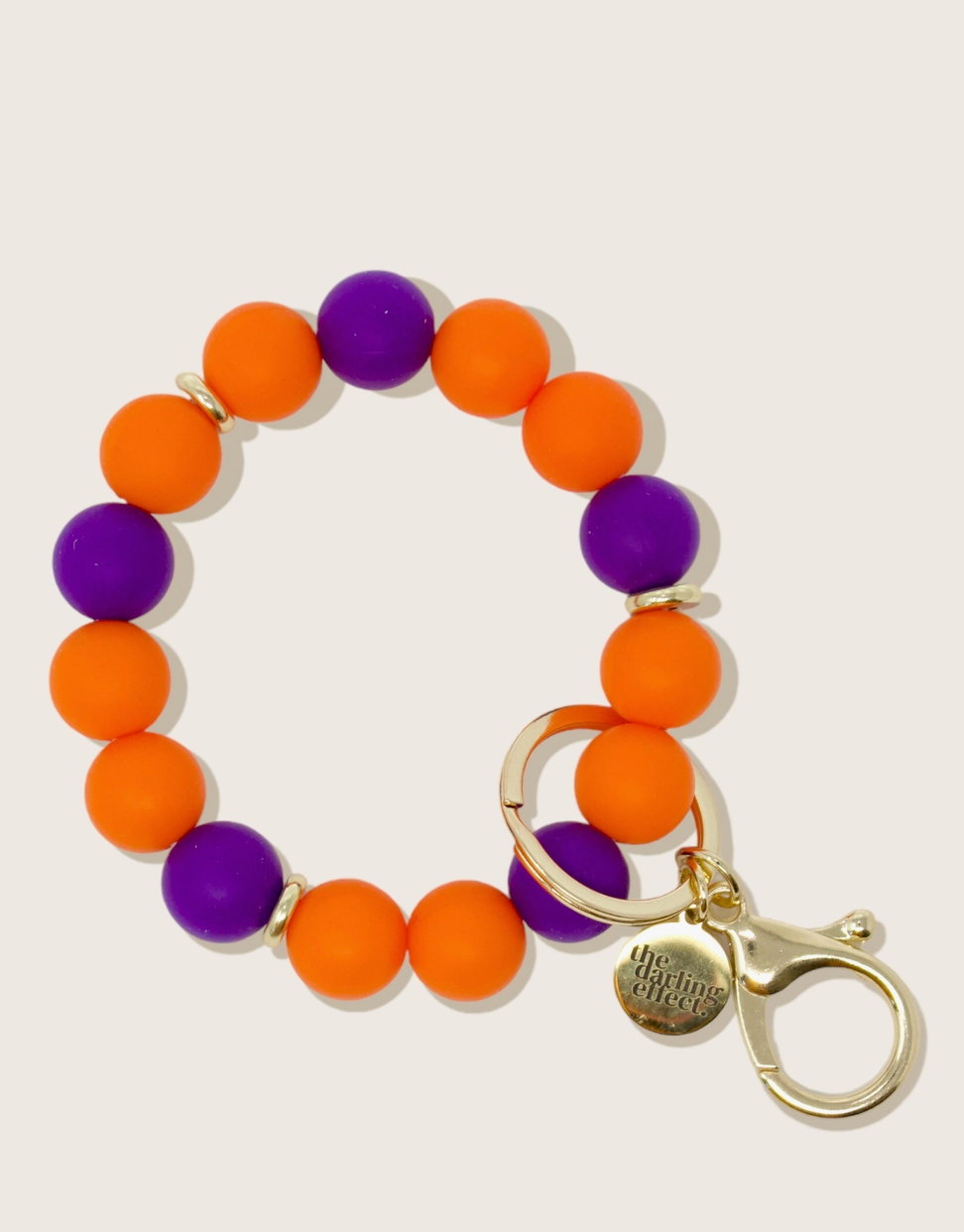 Orange/Purple Wristlet
