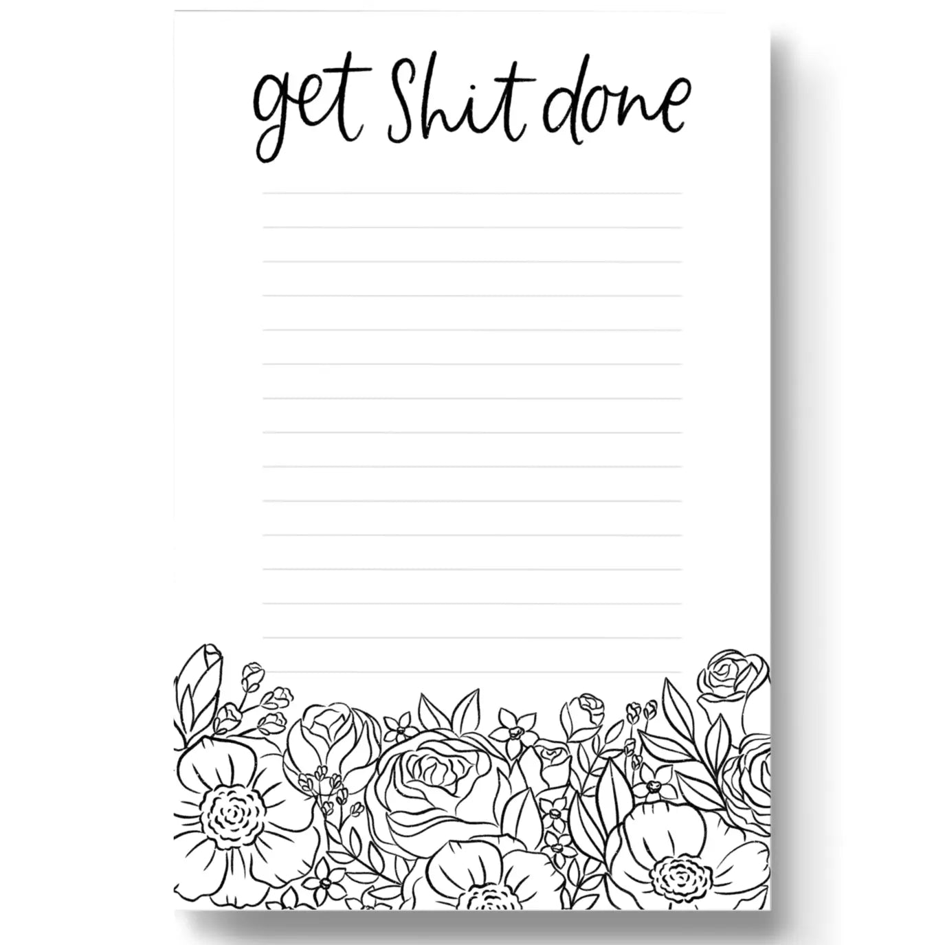 Get shit Done 4x6 Post It Notes