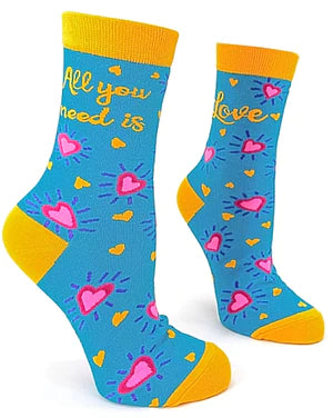 All you need is love socks