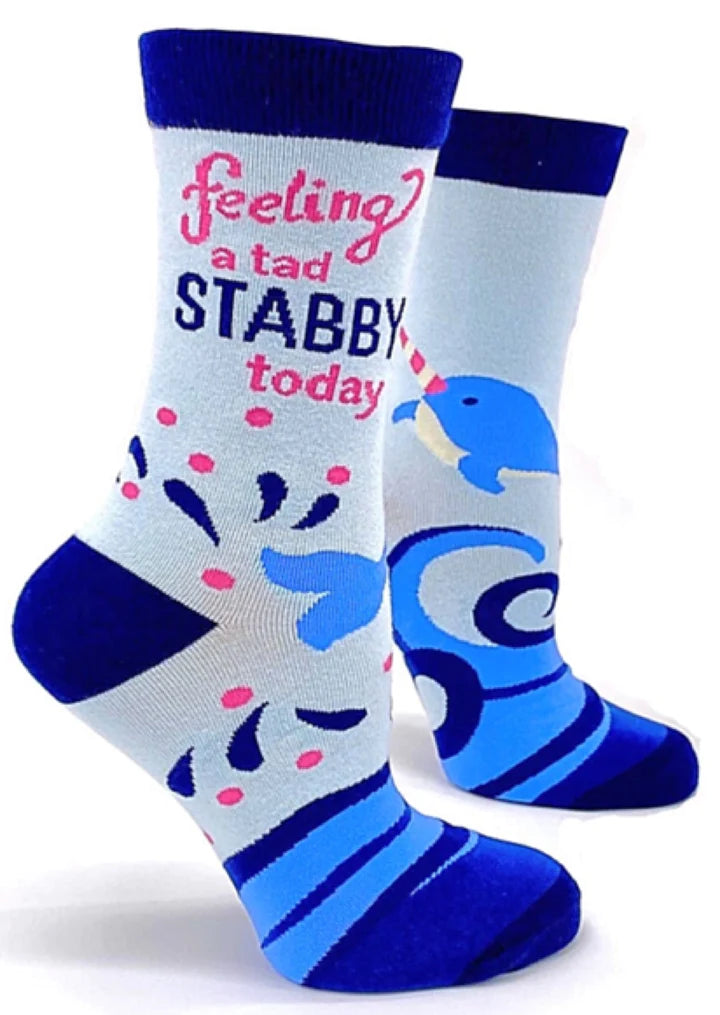 Feeling a tad stabby socks