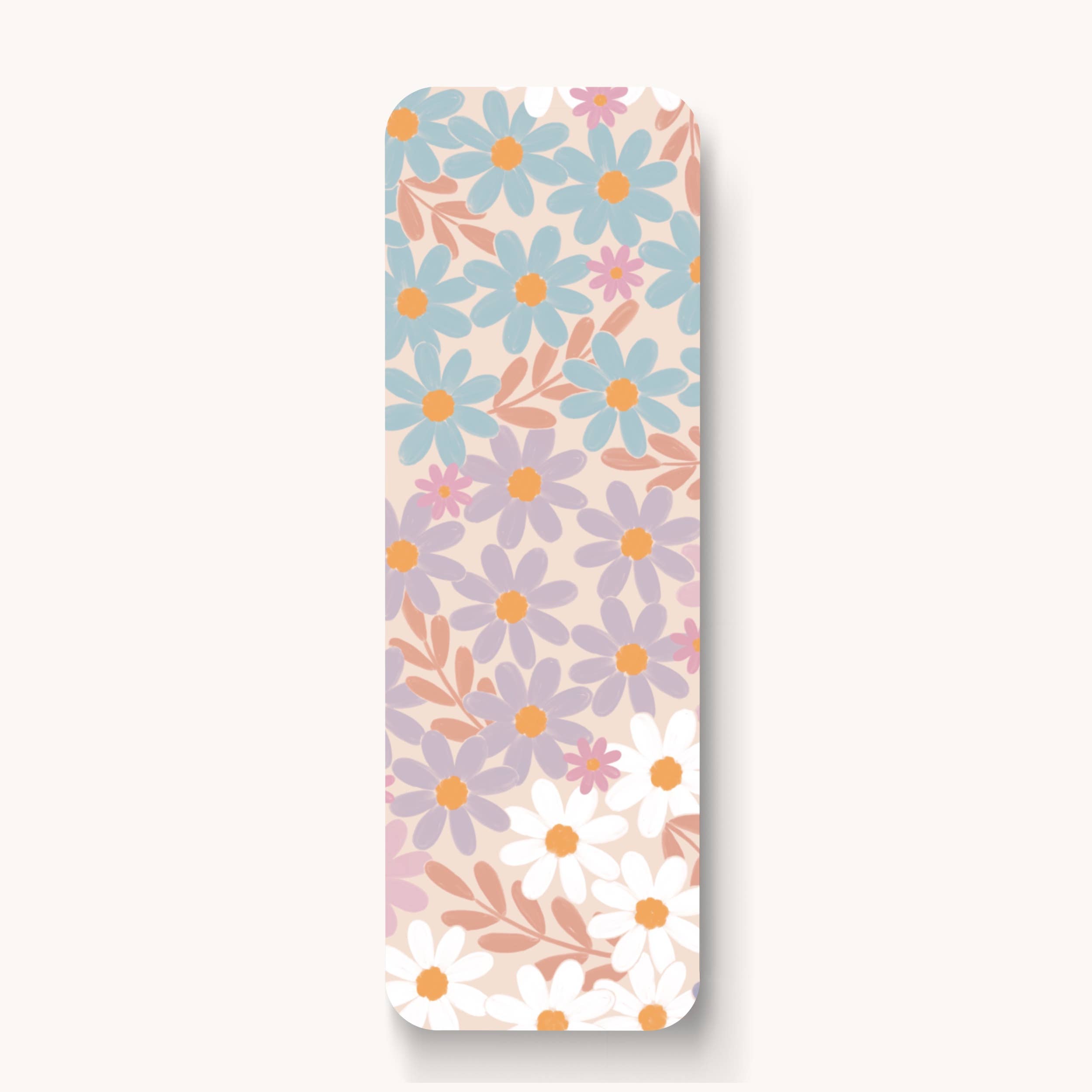 Blue Daisy Patch Bookmark