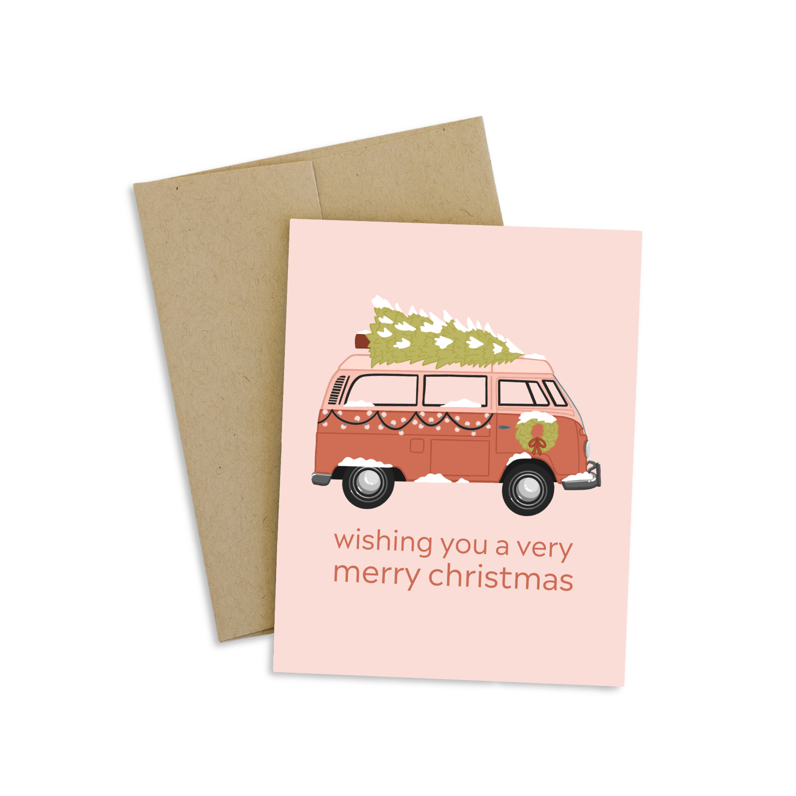Very Merry Christmas Greeting Card