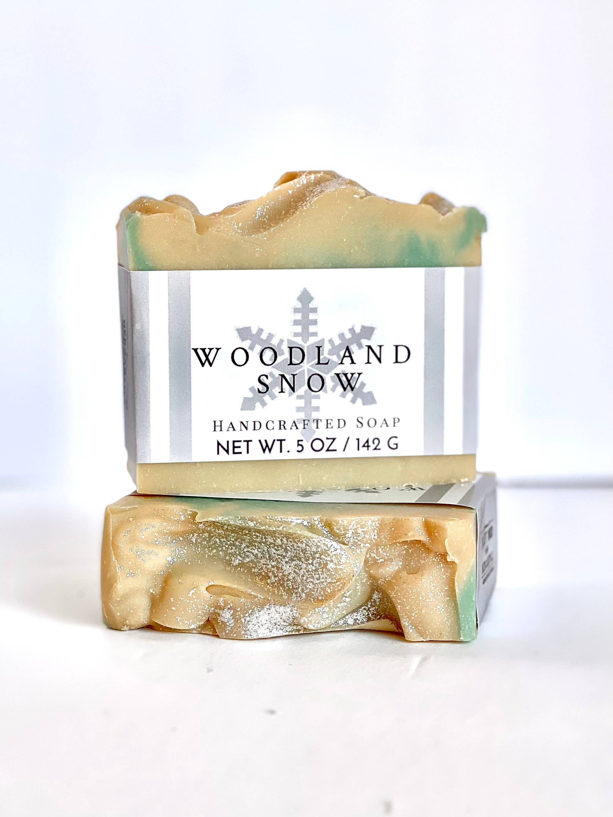 5 oz Woodland Snow Handcrafted Soap