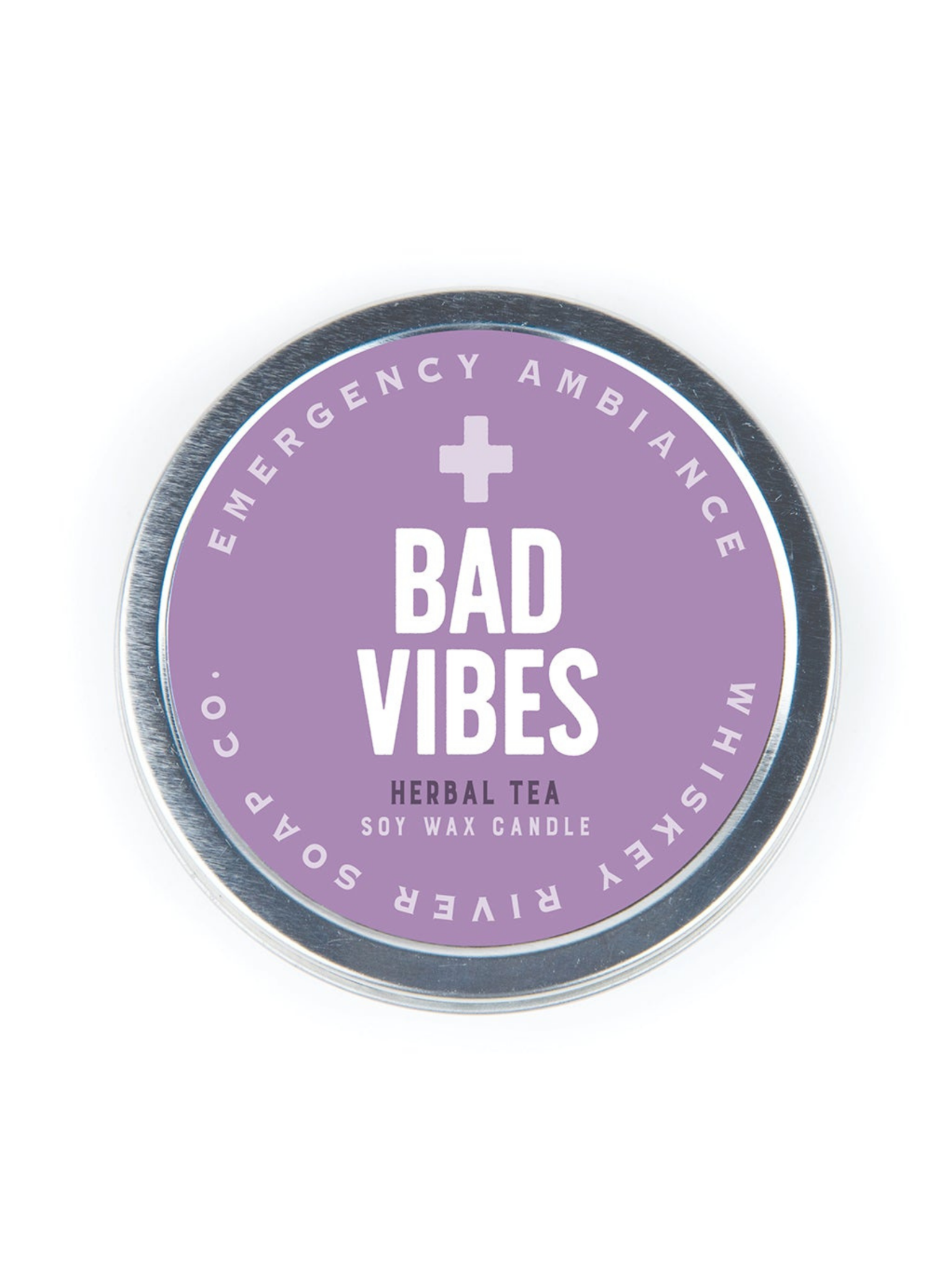 Bad Vibes Tin Candle